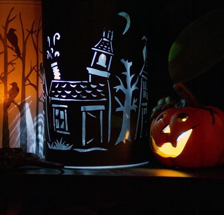 lampion na Halloween