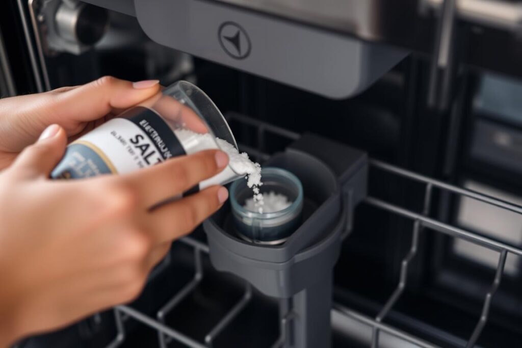 Uzupełnianie soli w zmywarce Electrolux Uzupełnianie soli w zmywarce Electrolux