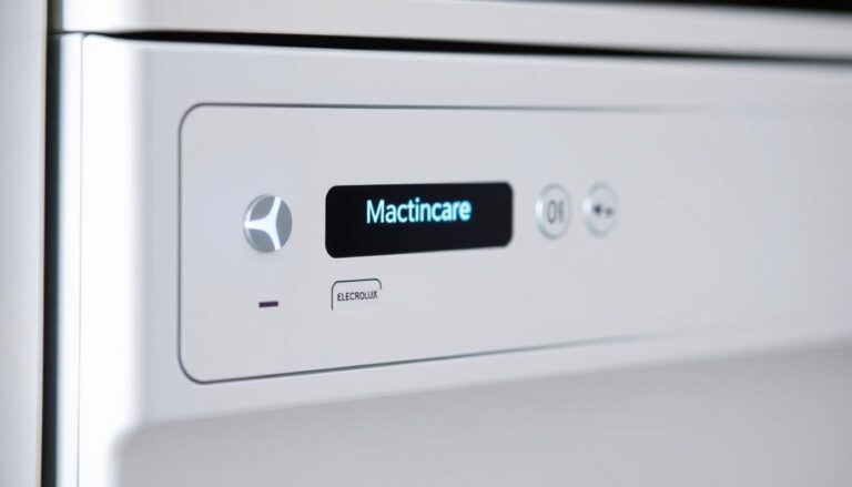 Wskaźnik Machine Care na panelu zmywarki Electrolux