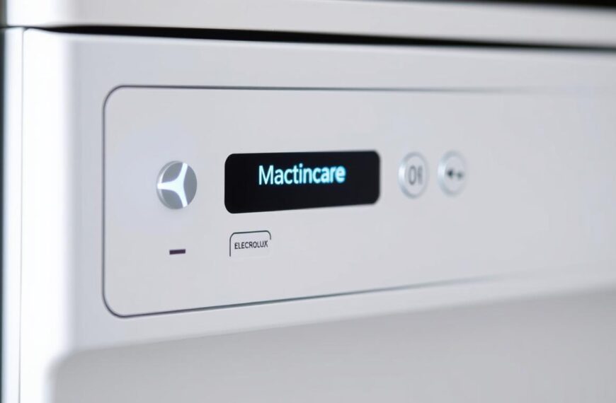 Wskaźnik Machine Care na panelu zmywarki Electrolux