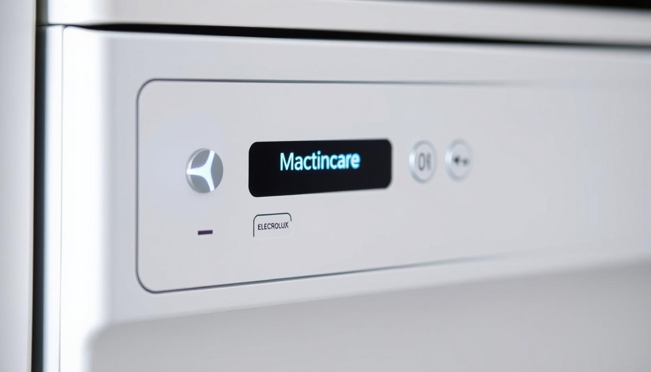 Wskaźnik Machine Care na panelu zmywarki Electrolux