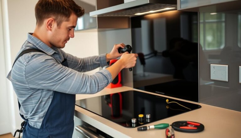 Elektryk podłączający płytę indukcyjną - podłączenie płyty indukcyjnej cena
