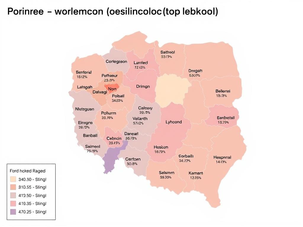 Mapa Polski z cenami podłączenia płyty indukcyjnej w różnych regionach - podłączenie płyty indukcyjnej cena Mapa Polski z cenami podłączenia płyty indukcyjnej w różnych regionach - podłączenie płyty indukcyjnej cena